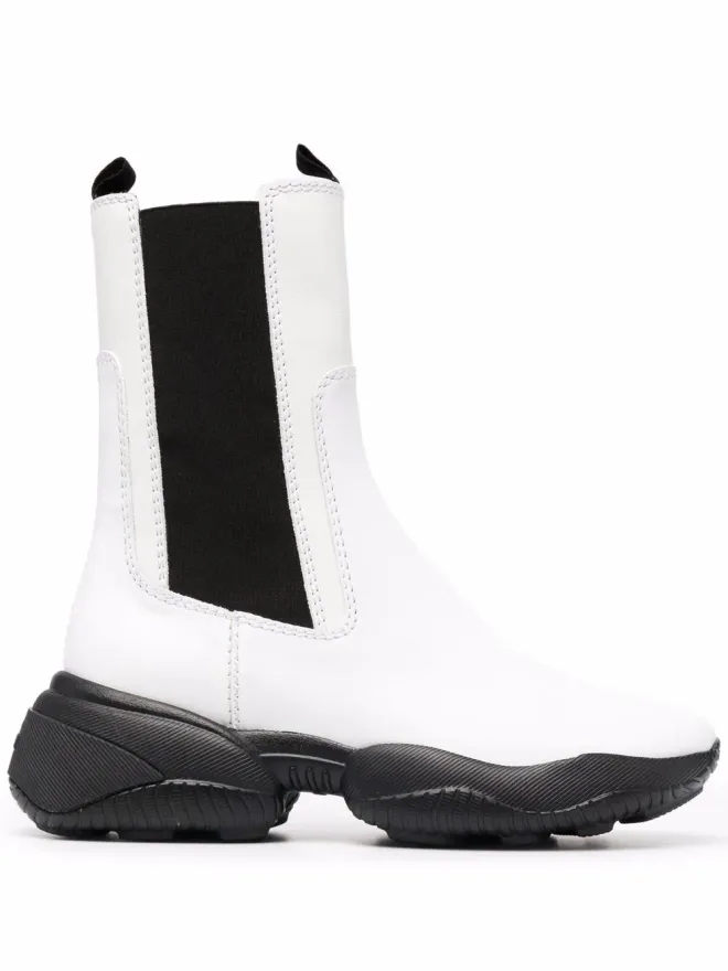 Hogan Hogan ミッドカーフ レザーブーツの商品画像