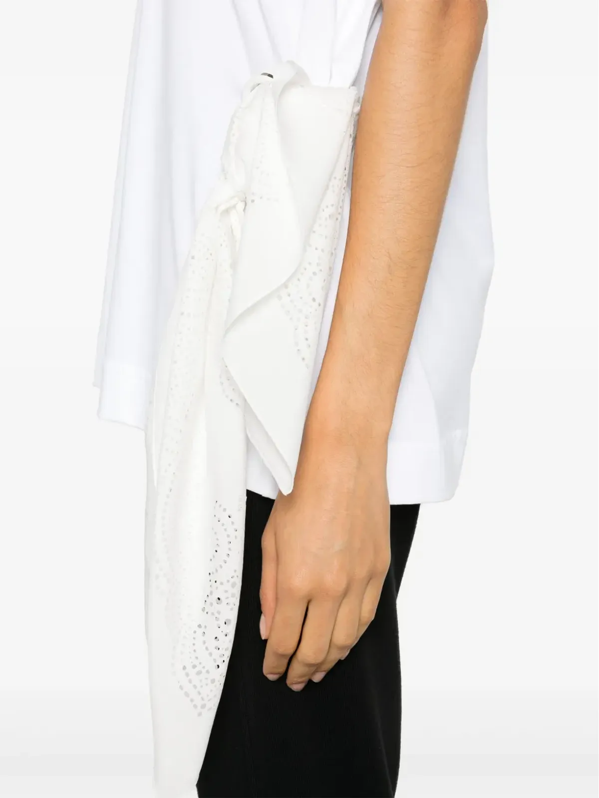 Givenchy スカーフディテール Tシャツ - 画像5