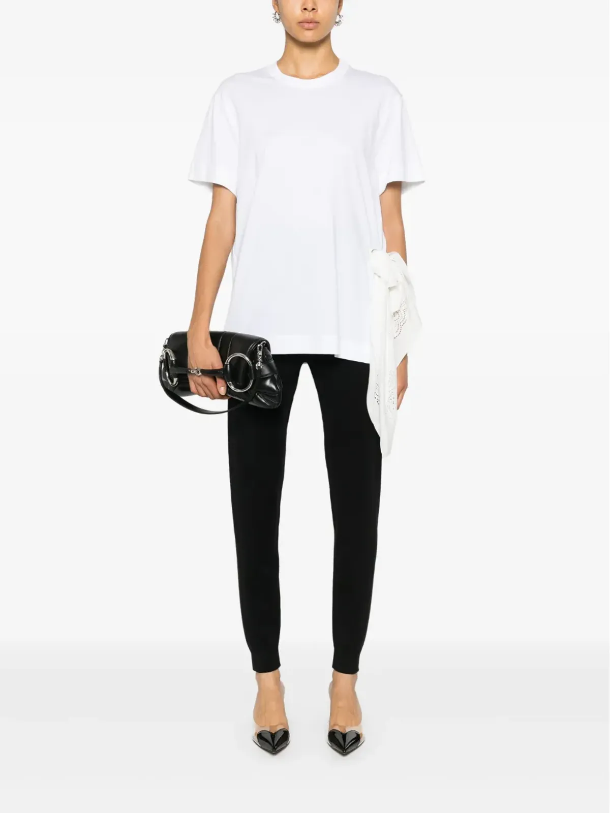 Givenchy スカーフディテール Tシャツ - 画像2