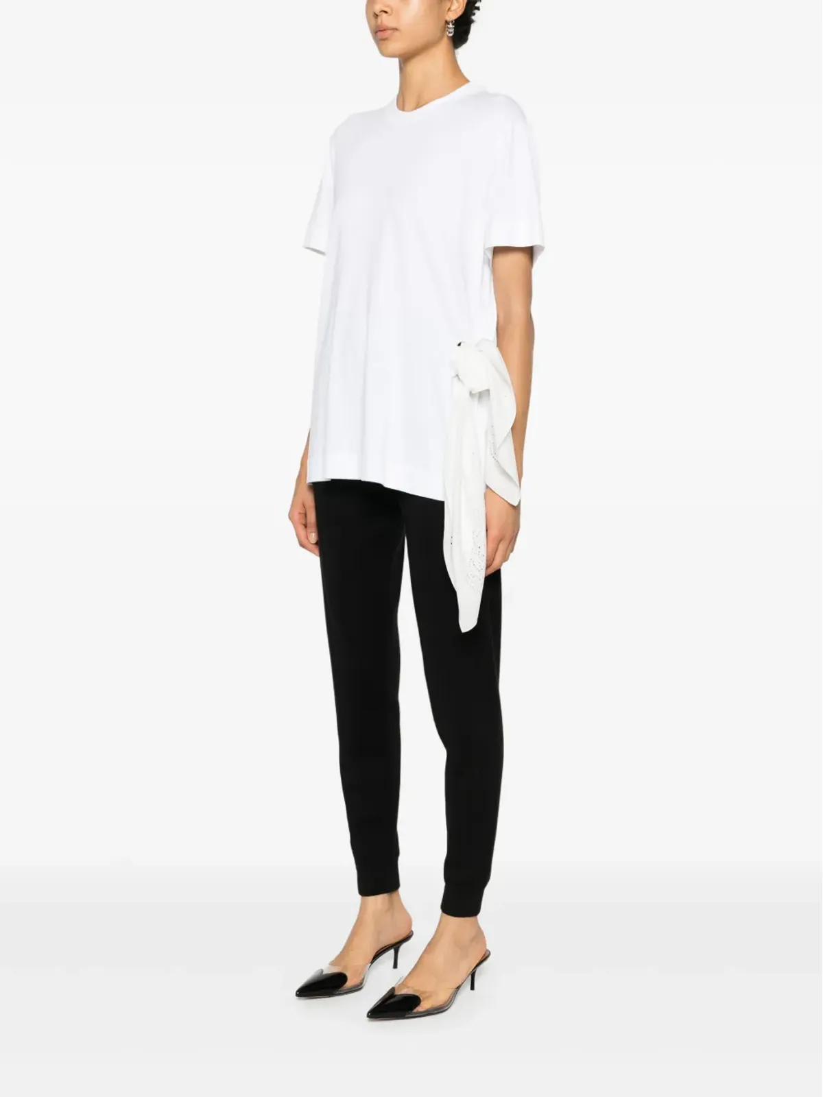 Givenchy スカーフディテール Tシャツ - 画像3