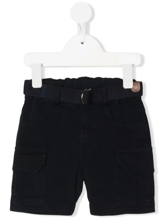 Lapin House Lapin House ベルト付きショートパンツ - ブルーの商品画像