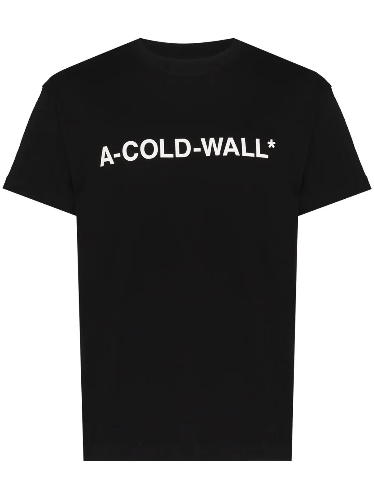 A-COLD-WALL* ロゴプリント コットン Tシャツ - 画像1