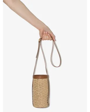 Saint Laurent ラフィアクロシェ ミニバッグ - サムネイル4