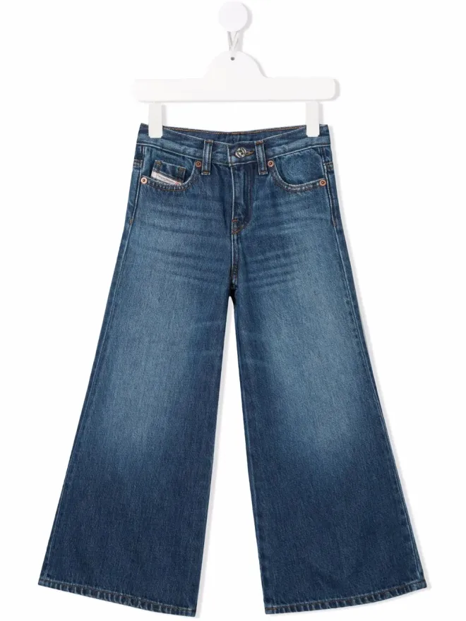 Diesel Kids Diesel Kids D-Akemi ワイドレッグジーンズの商品画像