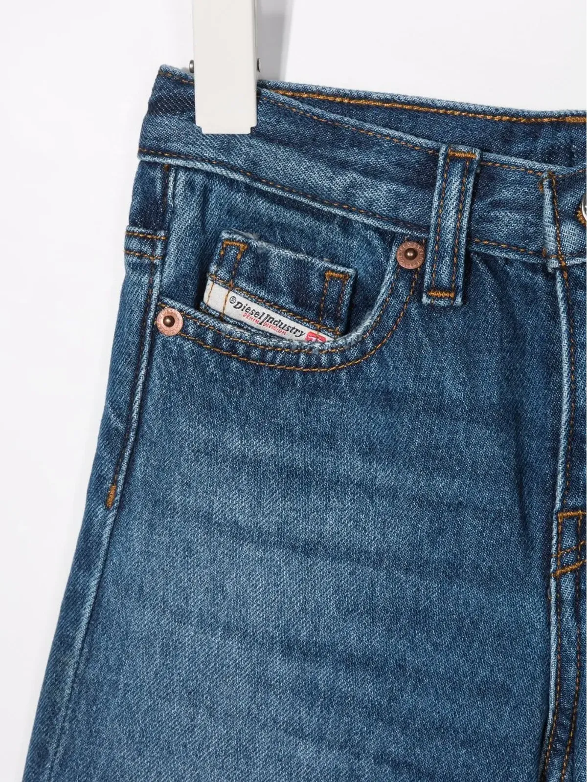 Diesel Kids D-Akemi ワイドレッグジーンズ - 画像3