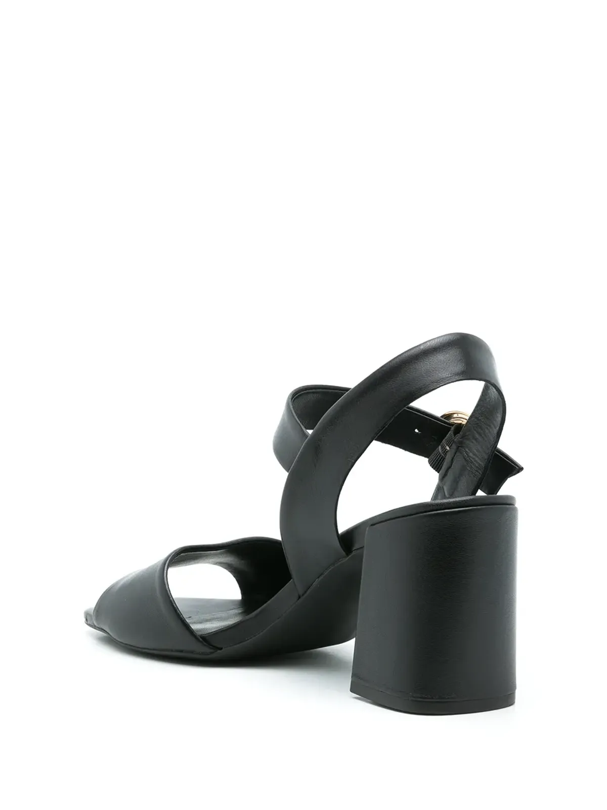 Sarah Chofakian Margaret leather sandals - Black - 画像3