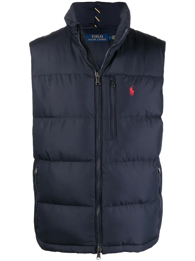 Polo Ralph Lauren Polo Ralph Lauren ポニー ロゴ入りパッドジレの商品画像