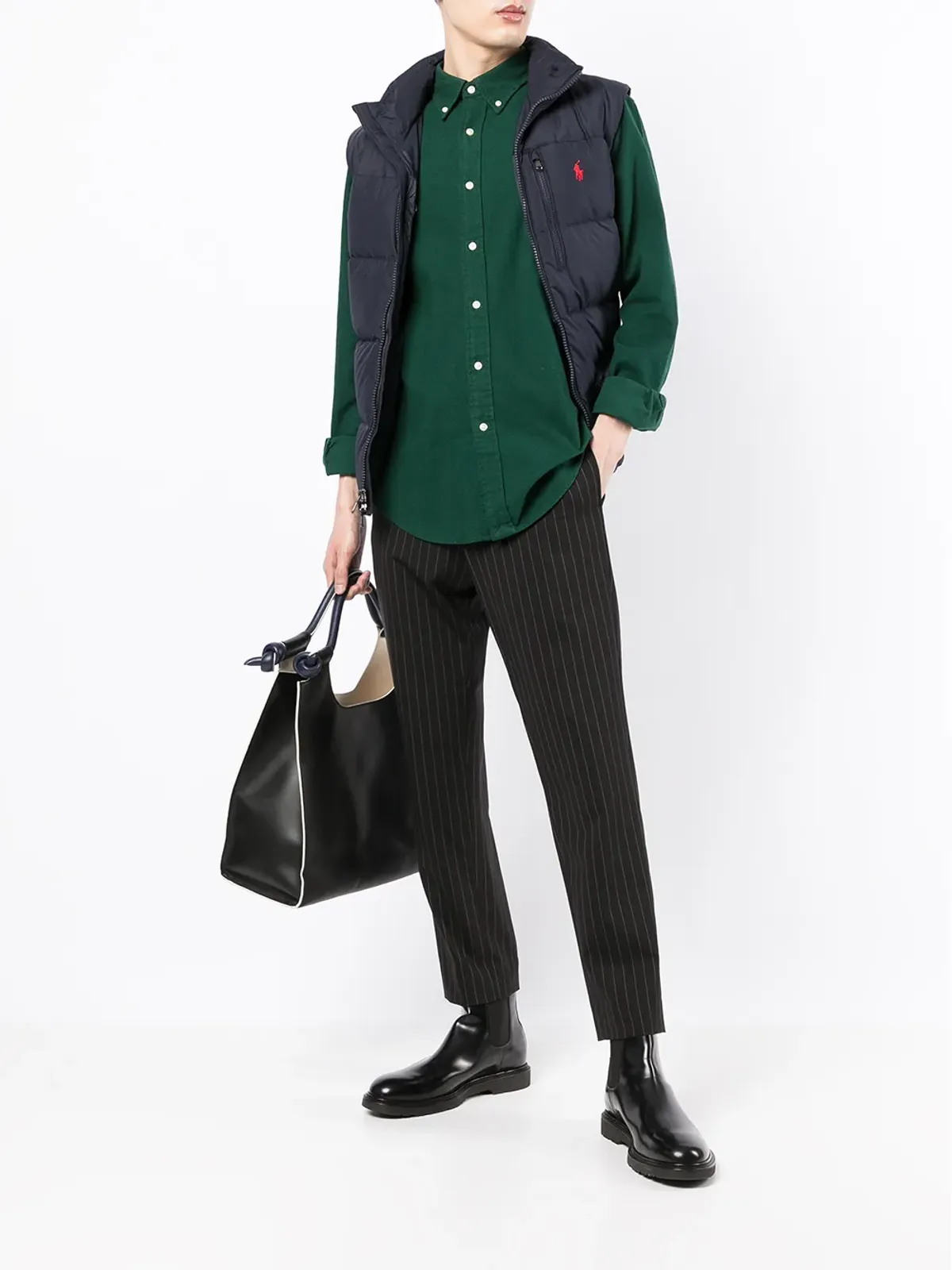 Polo Ralph Lauren ポニー ロゴ入りパッドジレ - 画像2