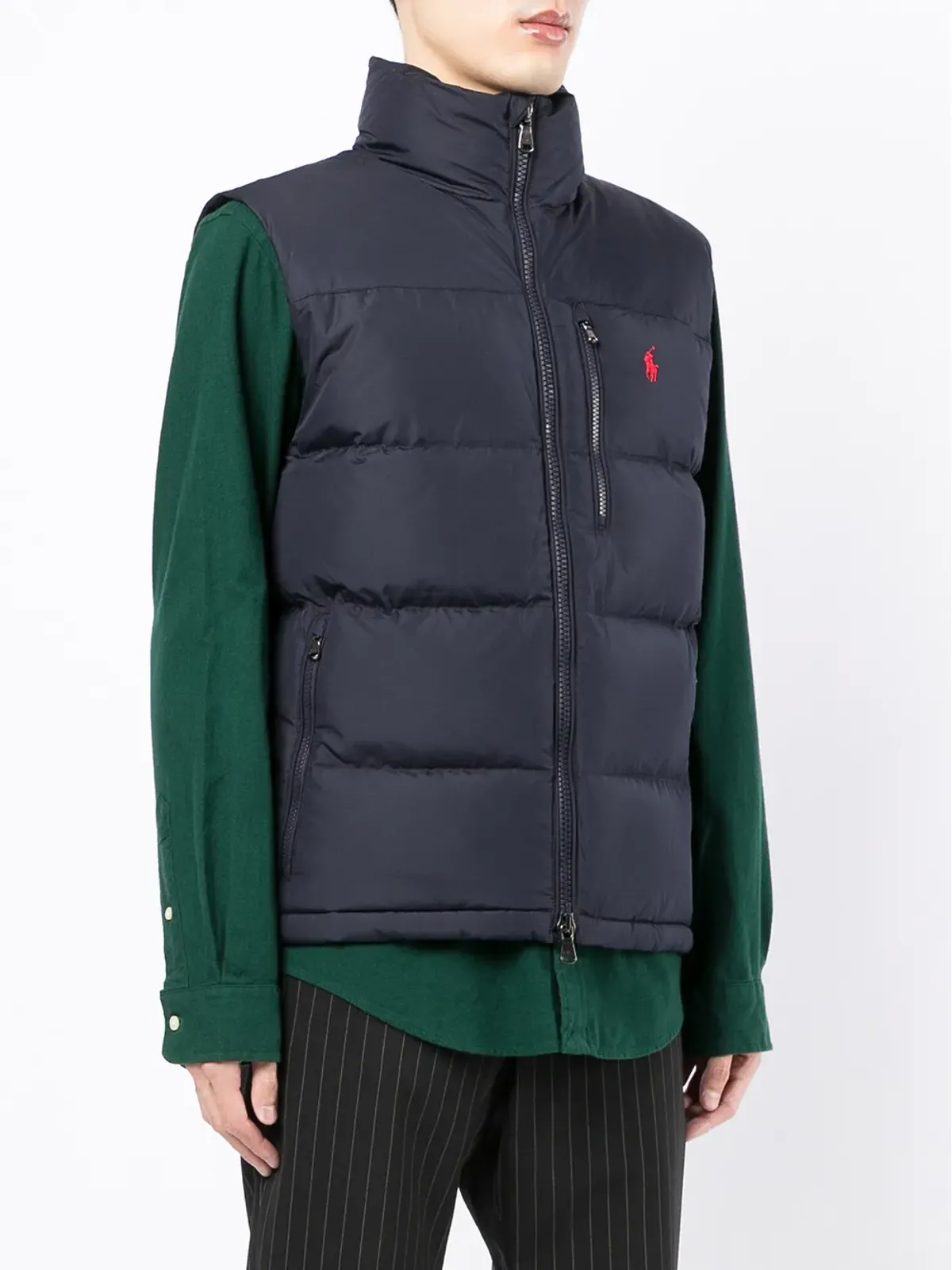 Polo Ralph Lauren ポニー ロゴ入りパッドジレ - 画像3