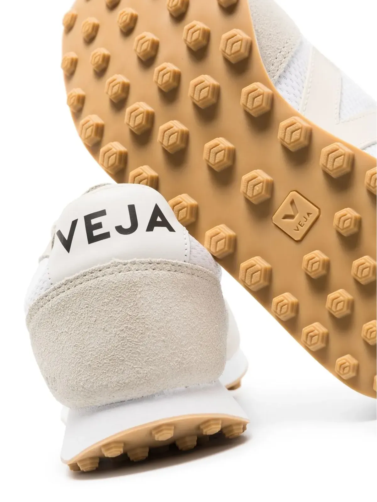 VEJA ロゴパッチ レースアップスニーカー - ホワイト - 画像2