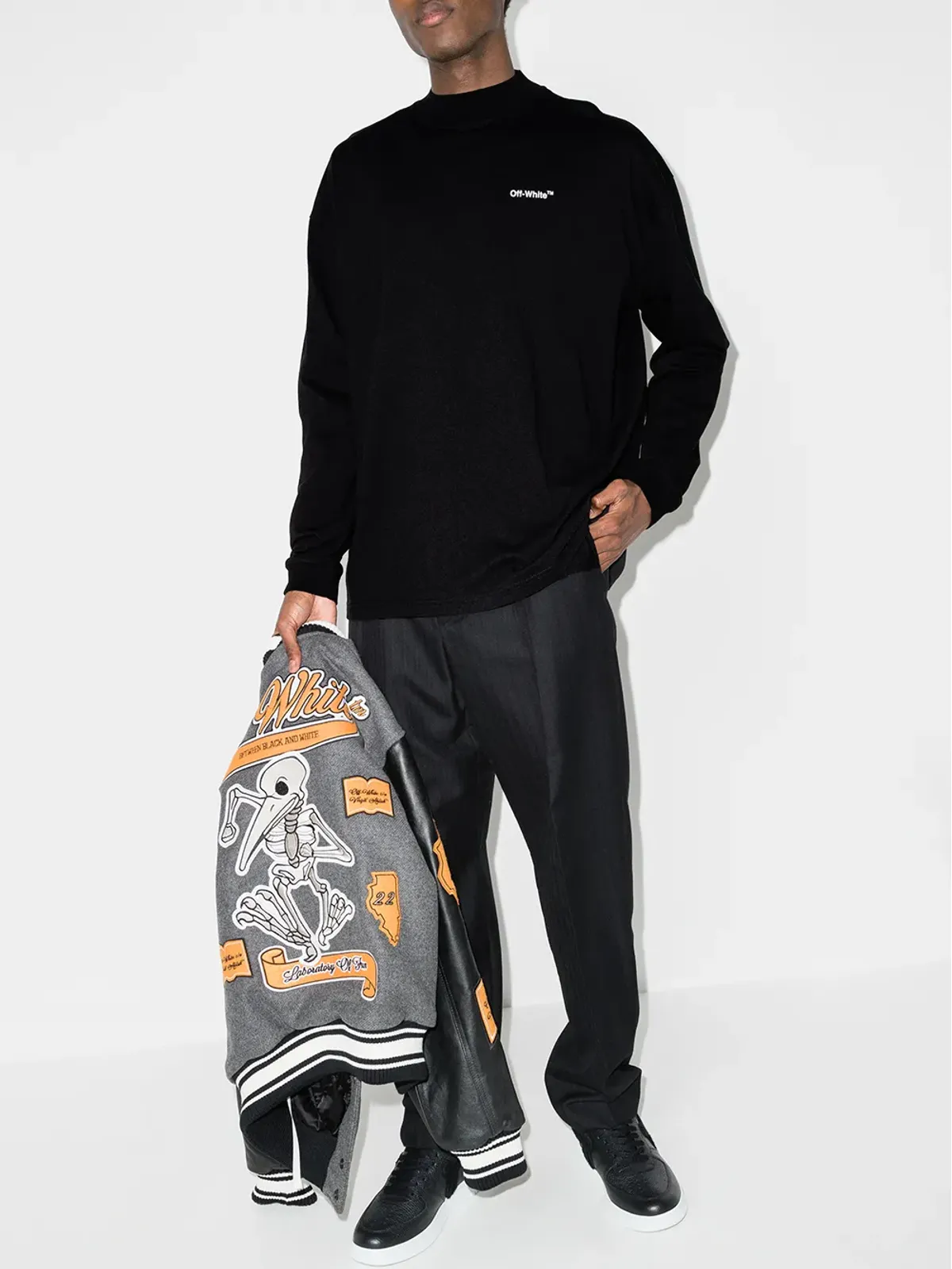 Off-White Caravaggio Arrow ロングスリーブ Tシャツ - 画像5
