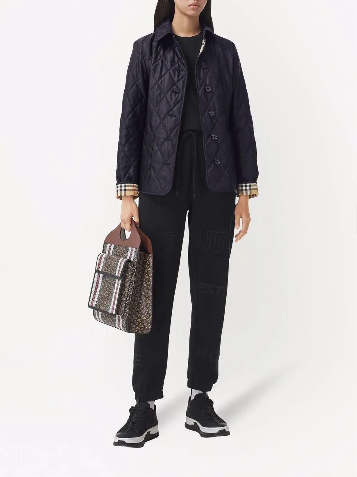Burberry ダイヤモンドキルティング・サーモレギュレーテッドジャケット - 画像2