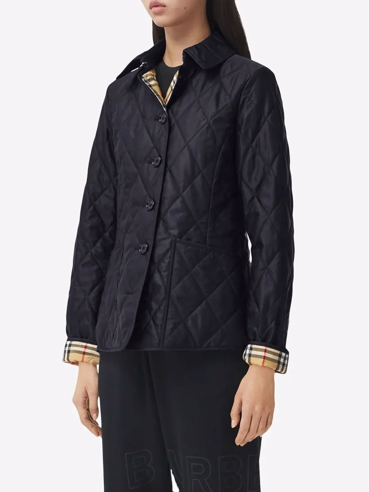 Burberry ダイヤモンドキルティング・サーモレギュレーテッドジャケット - 画像3