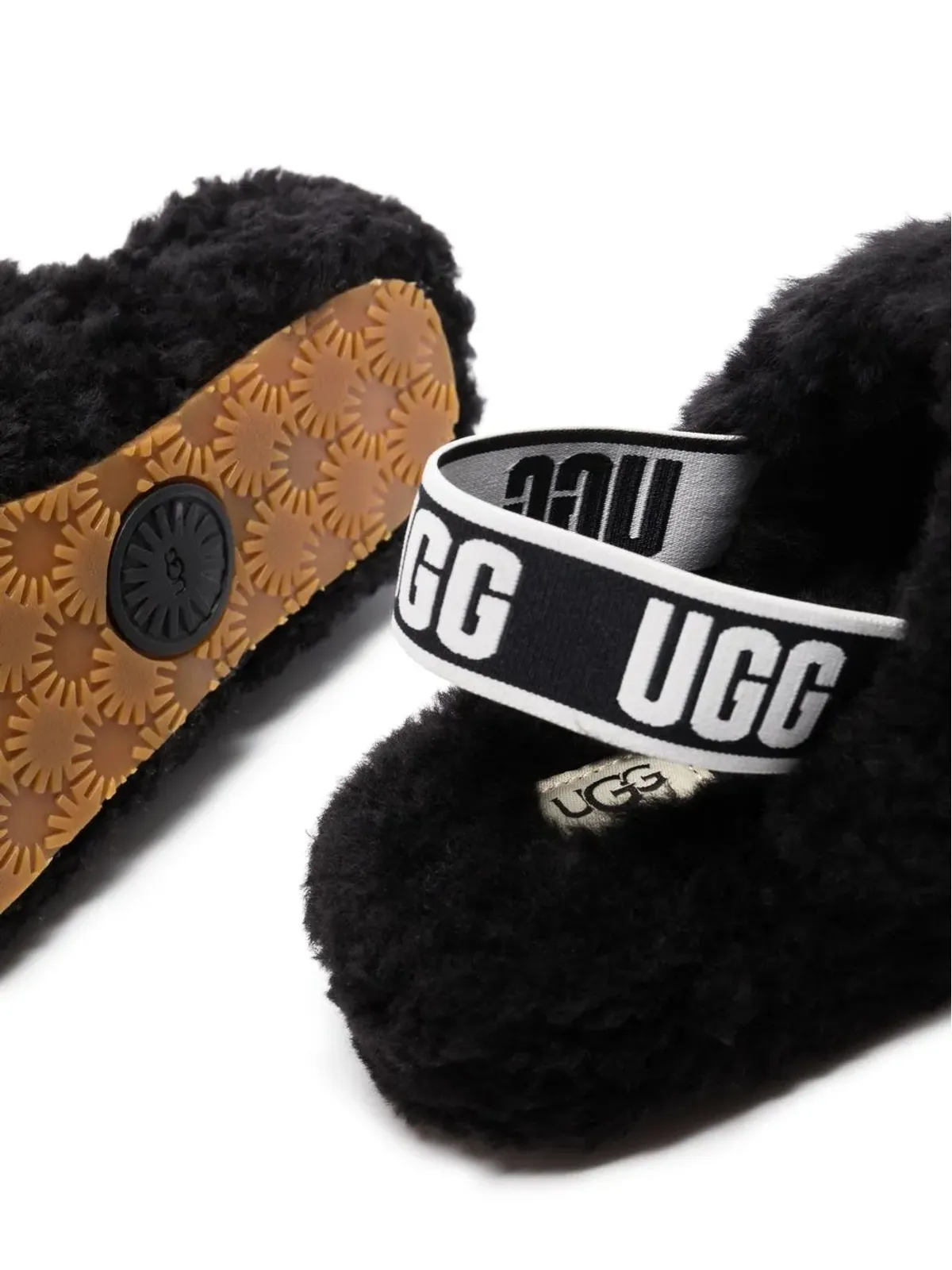 UGG Fluff Yeah フラットフォームスリッパ - 画像4