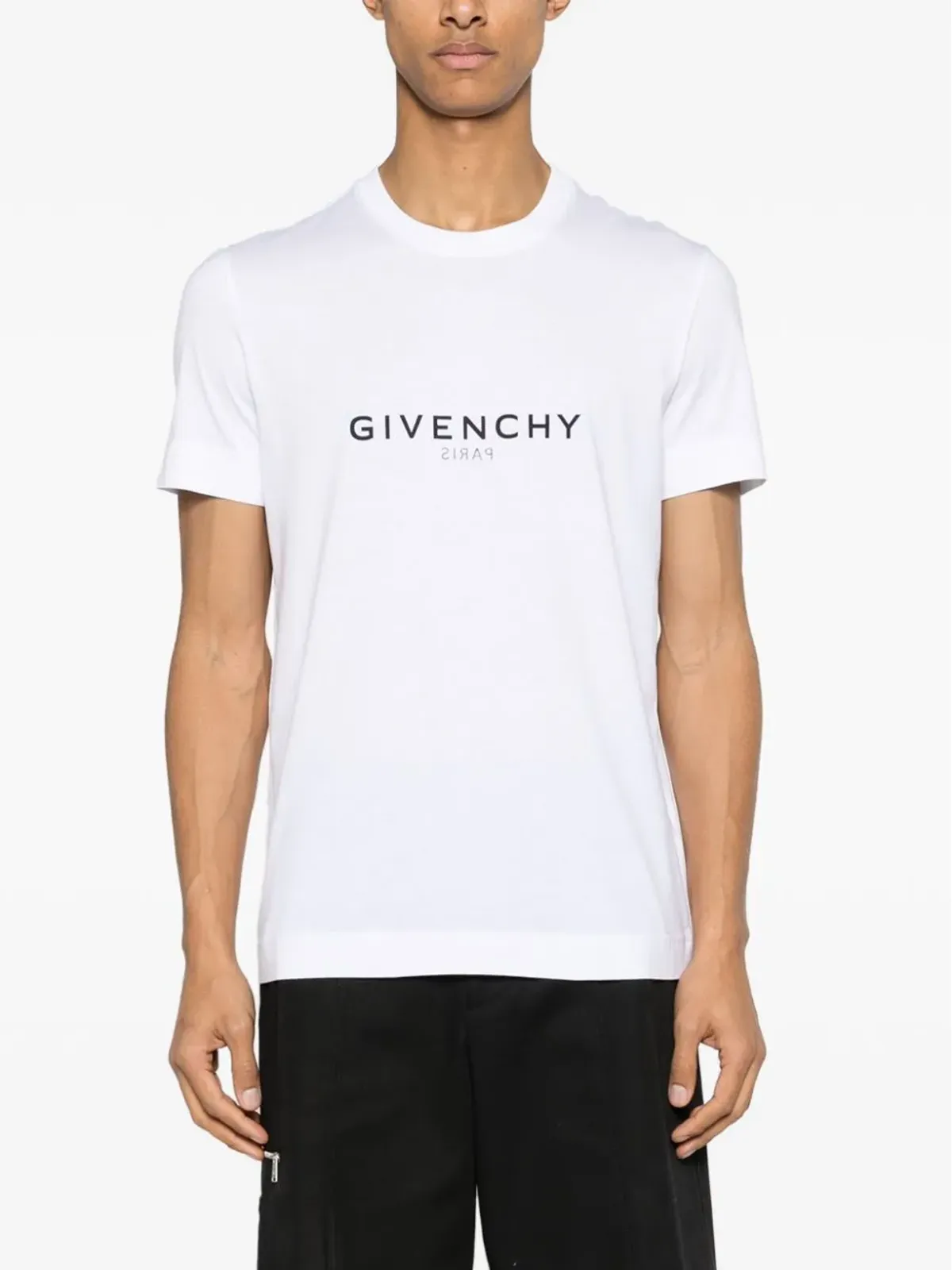 Givenchy ロゴプリント コットン Tシャツ - 画像3