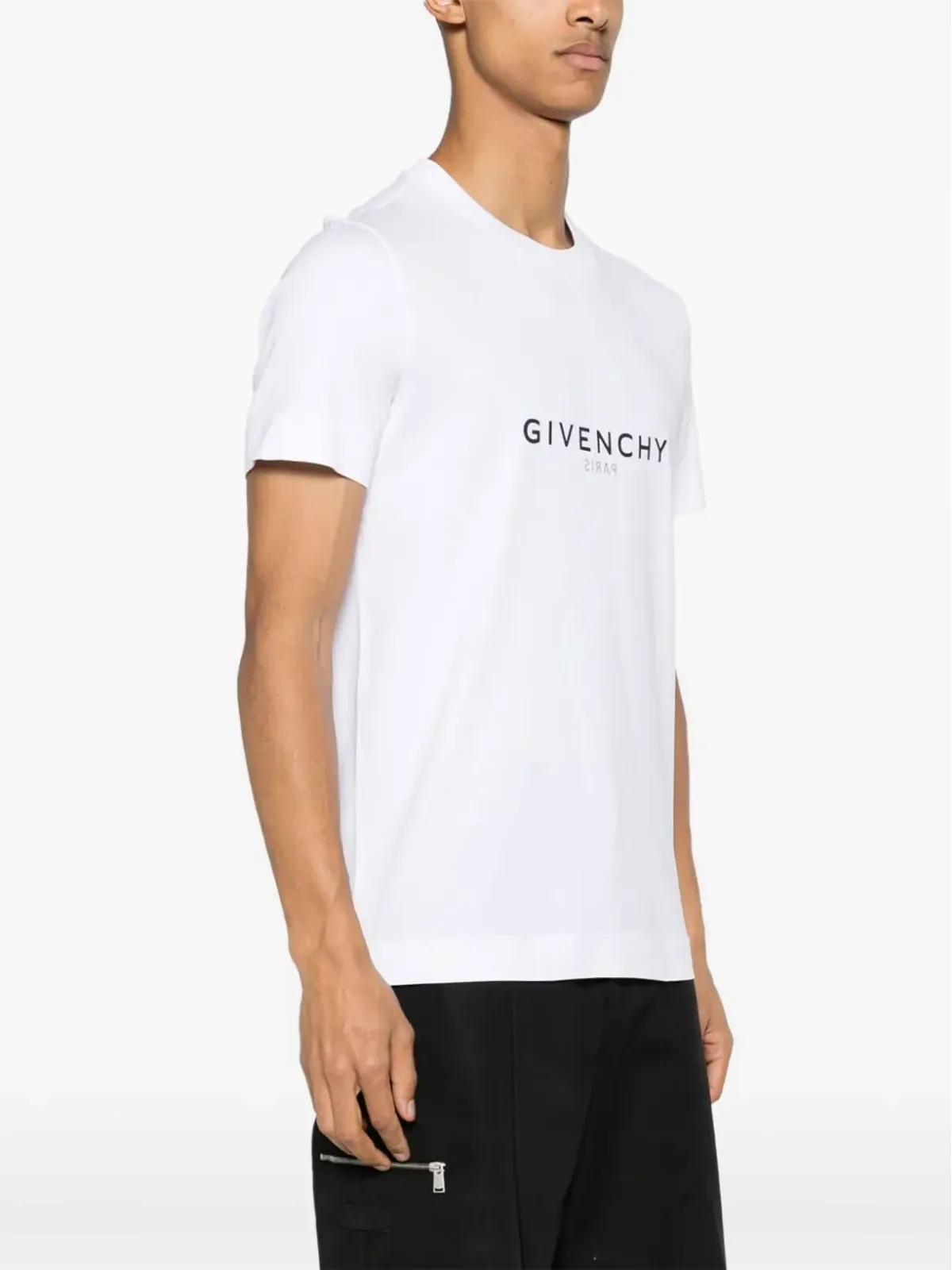 Givenchy ロゴプリント コットン Tシャツ - 画像4