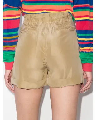 Polo Ralph Lauren ペーパーバッグウェスト シルクショーツ - サムネイル3