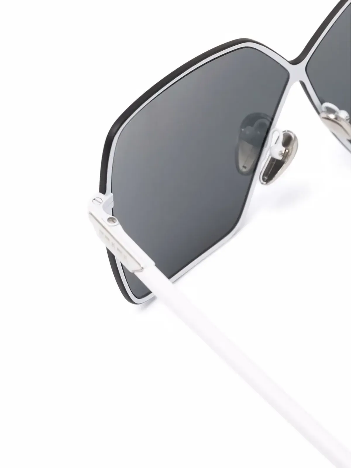 Prada Eyewear オーバーサイズティントサングラス - 画像3