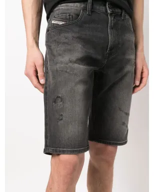 Diesel ウォッシュドエフェクト デニムショーツ - サムネイル5