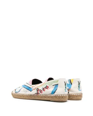Saint Laurent ペルセオ フラットエスパドリーユ - サムネイル3