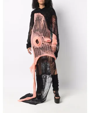 Rick Owens スパイダー編みポンチョ - サムネイル2