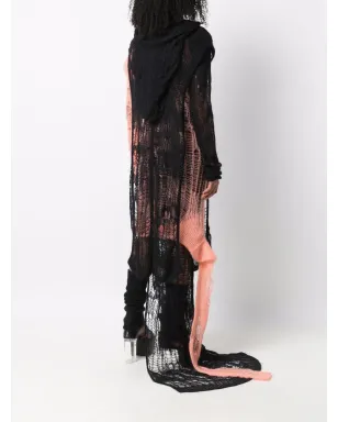 Rick Owens スパイダー編みポンチョ - サムネイル4