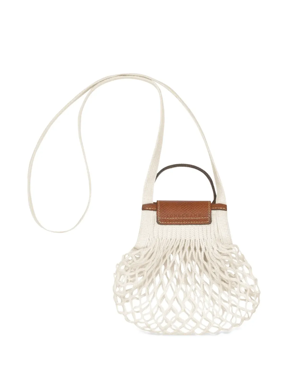 Longchamp Le Pliage Filet 編みメッシュ クロスボディバッグ - 画像3