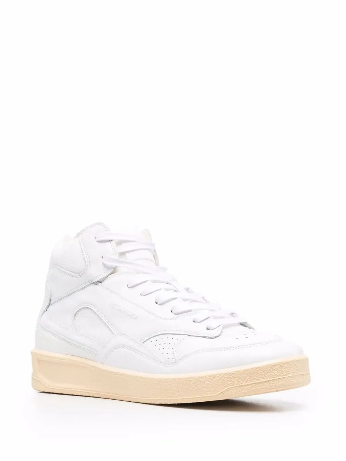 Jil Sander Basket Hi lace-up sneakers - White - 画像2