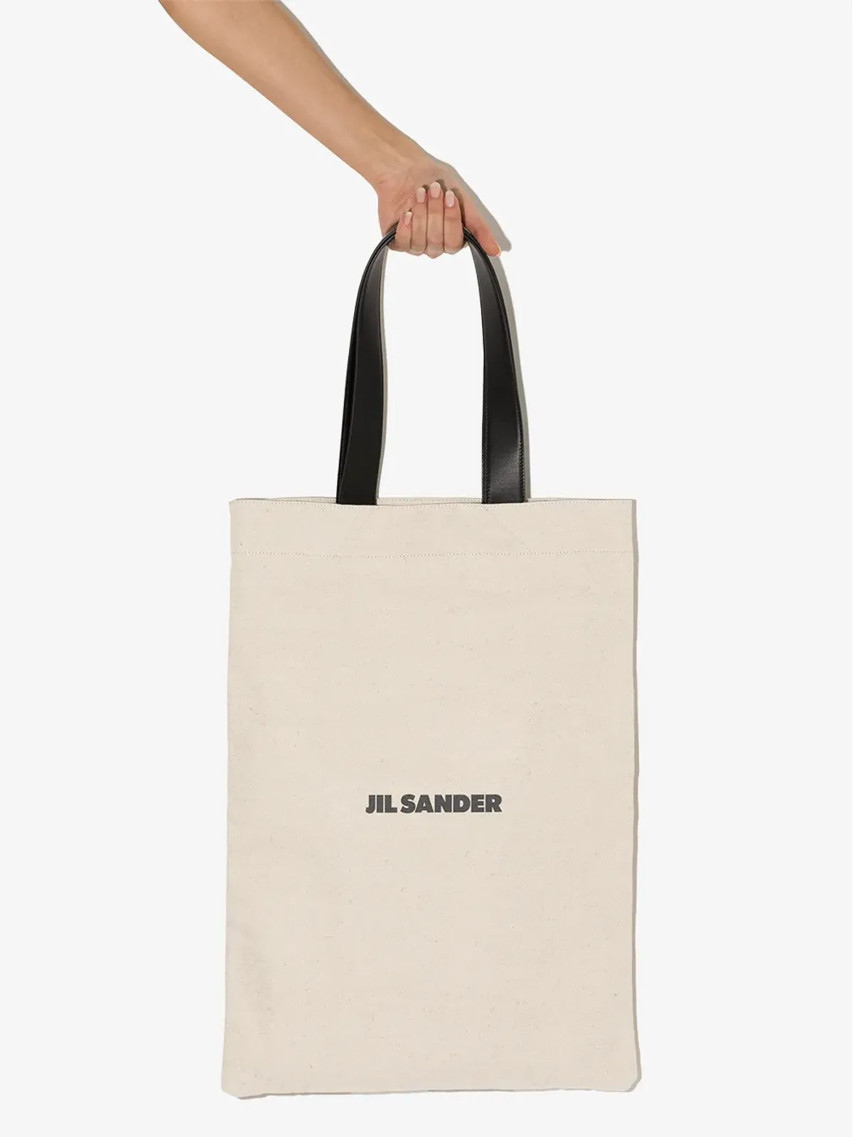 Jil Sander ロゴプリント トートバッグ - 画像4