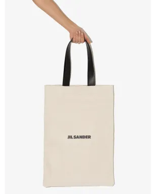 Jil Sander ロゴプリント トートバッグ - サムネイル4