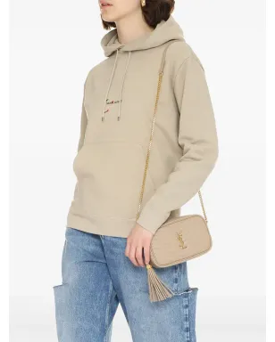 Saint Laurent ロゴプリント長袖フーディ - サムネイル2