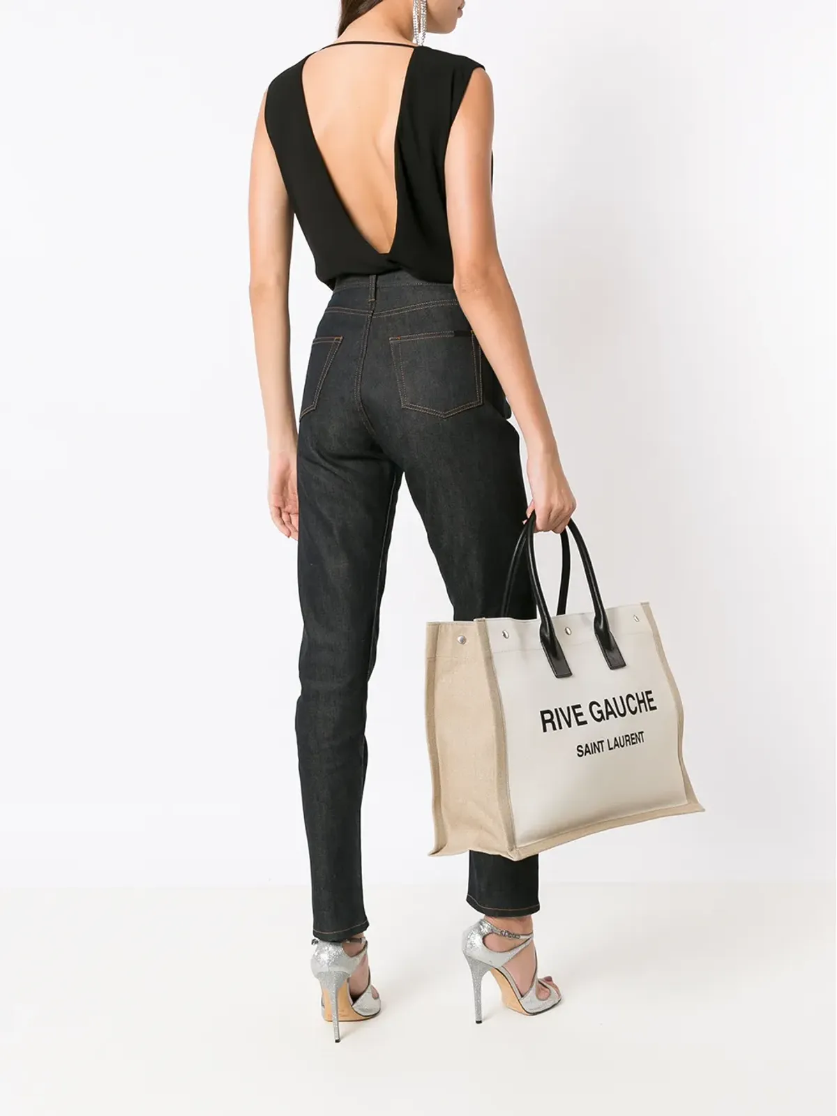 Saint Laurent リヴ・ゴーシュ トートバッグ - 画像2