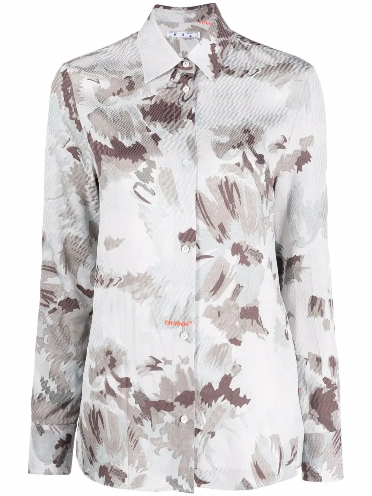 Off-White 迷彩柄長袖シャツ - 画像1