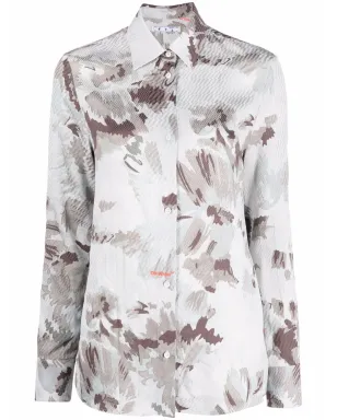 Off-White 迷彩柄長袖シャツ - サムネイル1