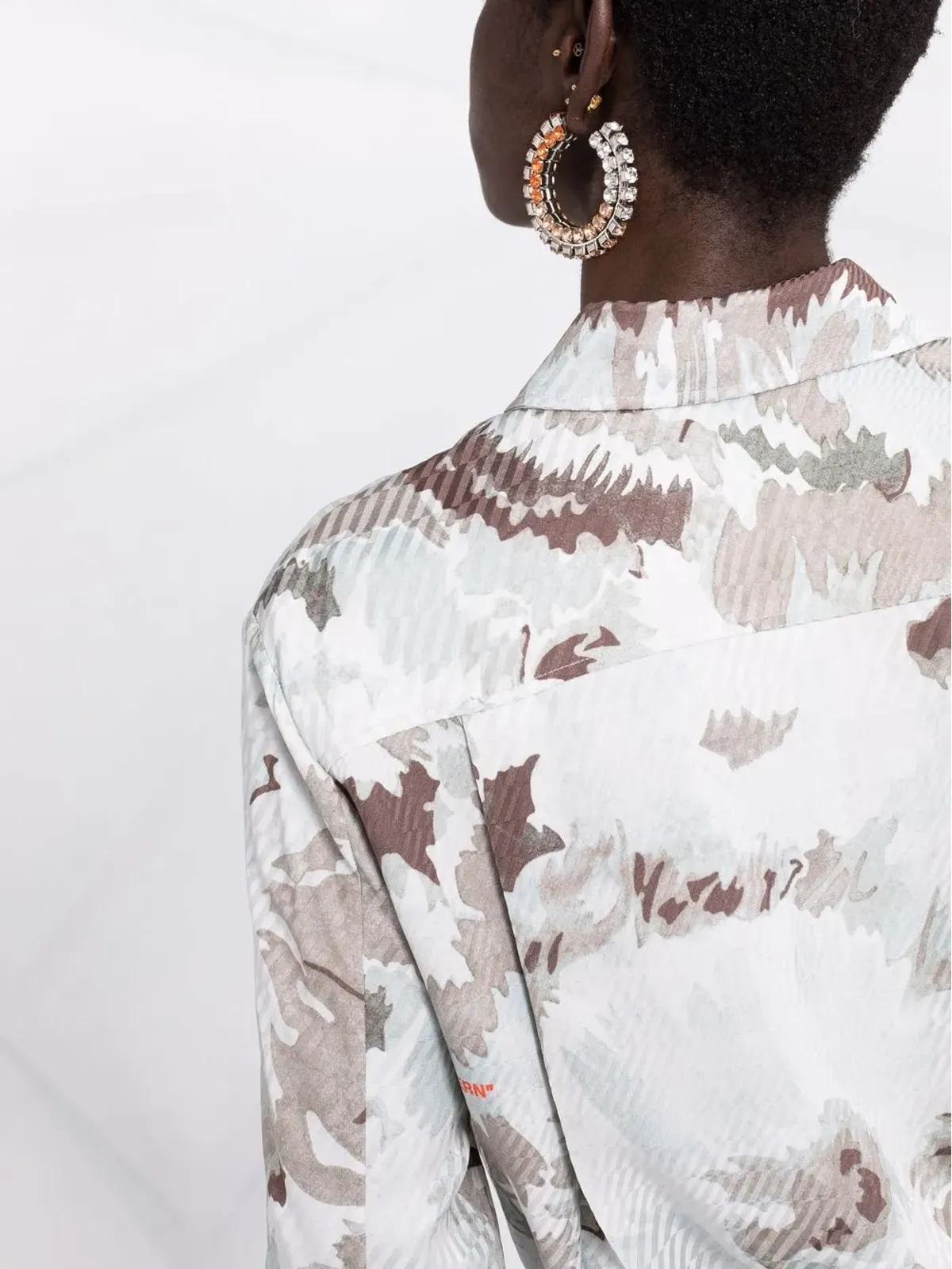 Off-White 迷彩柄長袖シャツ - 画像5