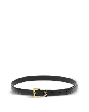 Saint Laurent Cassandre グレインドレザー ベルト - サムネイル1