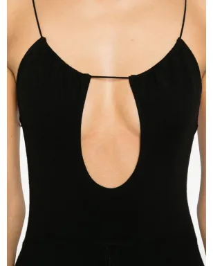 Saint Laurent カットアウトミディドレス - サムネイル5