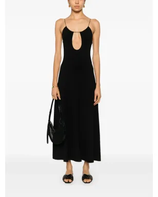 Saint Laurent カットアウトミディドレス - サムネイル2