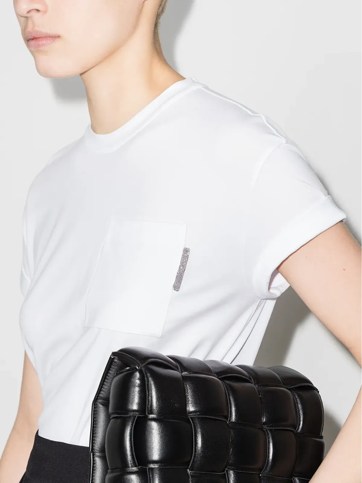 Brunello Cucinelli Monili クルーネック コットンTシャツ - 画像4