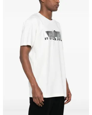 Hide&Jack ロゴプリント コットンTシャツ - サムネイル3