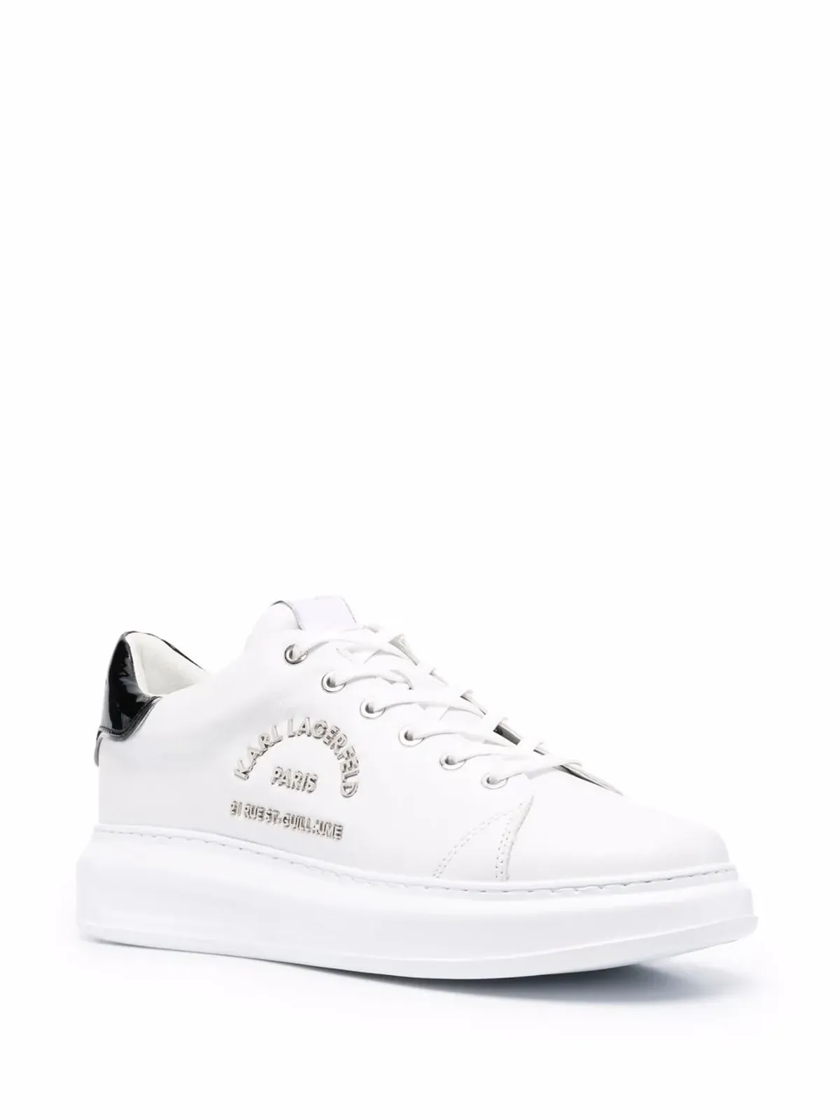 Karl Lagerfeld Rue St Guillaume ロー・トップ レースアップ スニーカー - 画像2
