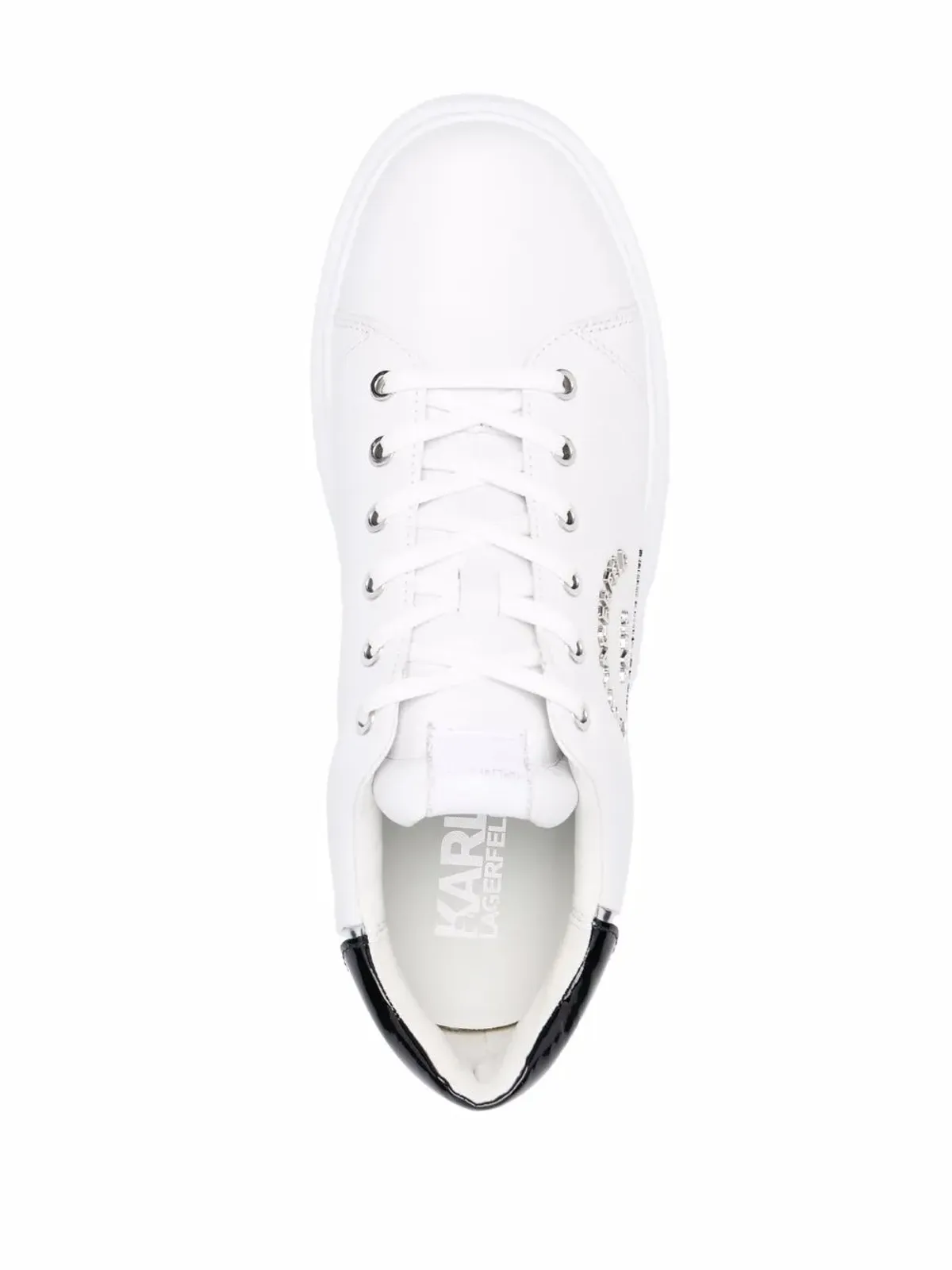 Karl Lagerfeld Rue St Guillaume ロー・トップ レースアップ スニーカー - 画像4