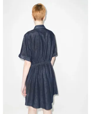 Brunello Cucinelli デニムミディシャツドレス - サムネイル3
