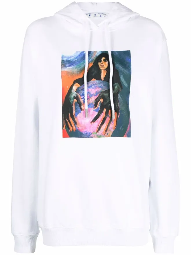 OFF-WHITE Off-White グラフィックプリント フーディーの商品画像