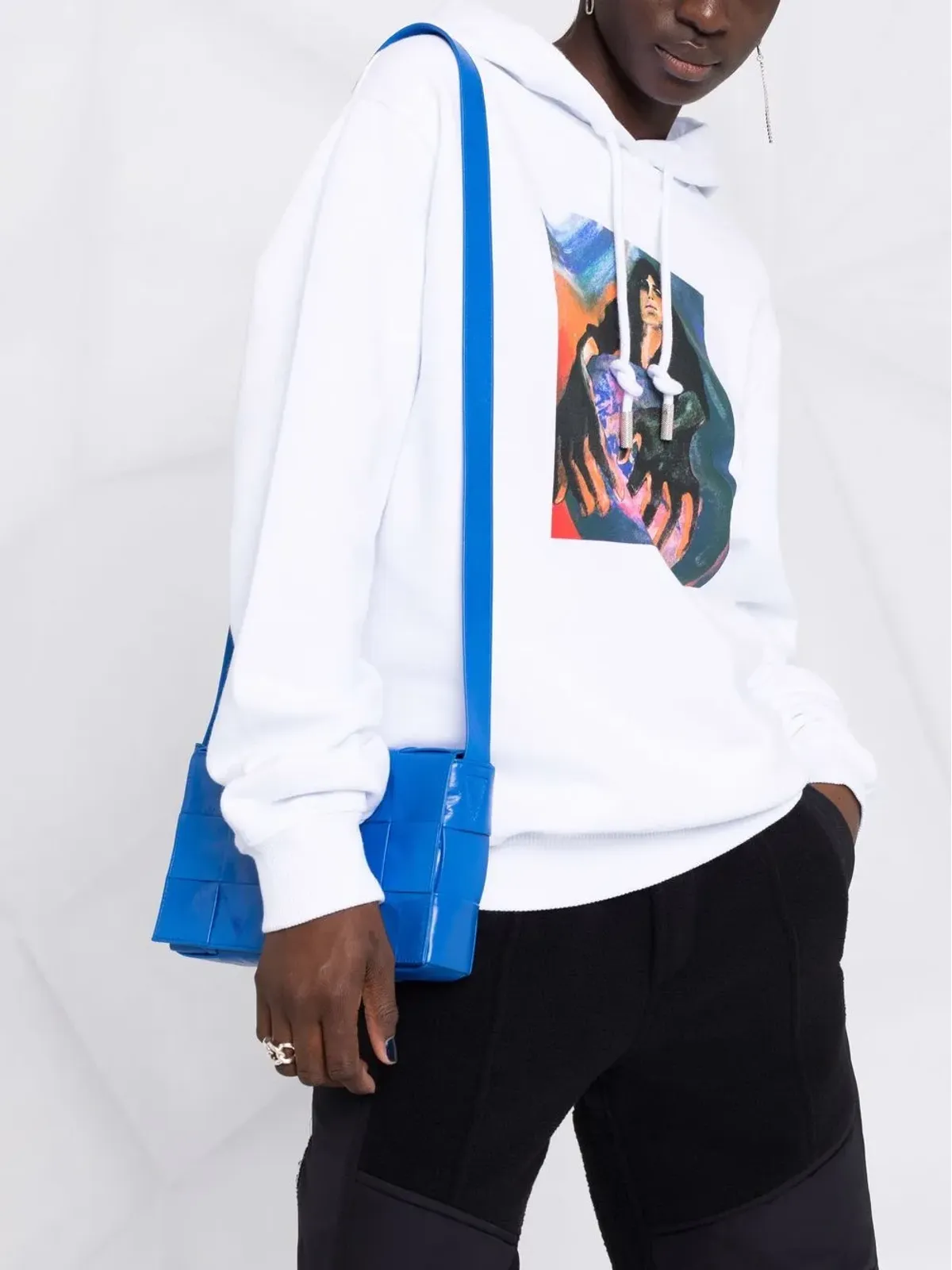 Off-White グラフィックプリント フーディー - 画像5