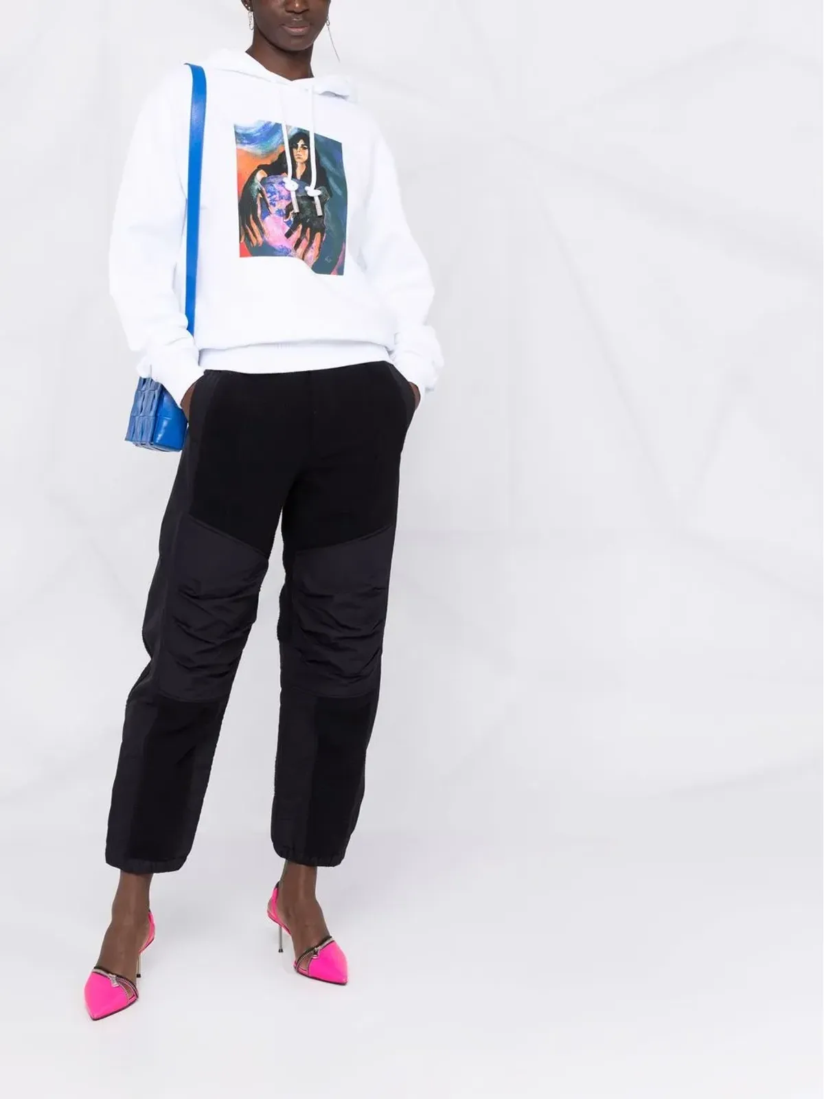 Off-White グラフィックプリント フーディー - 画像2