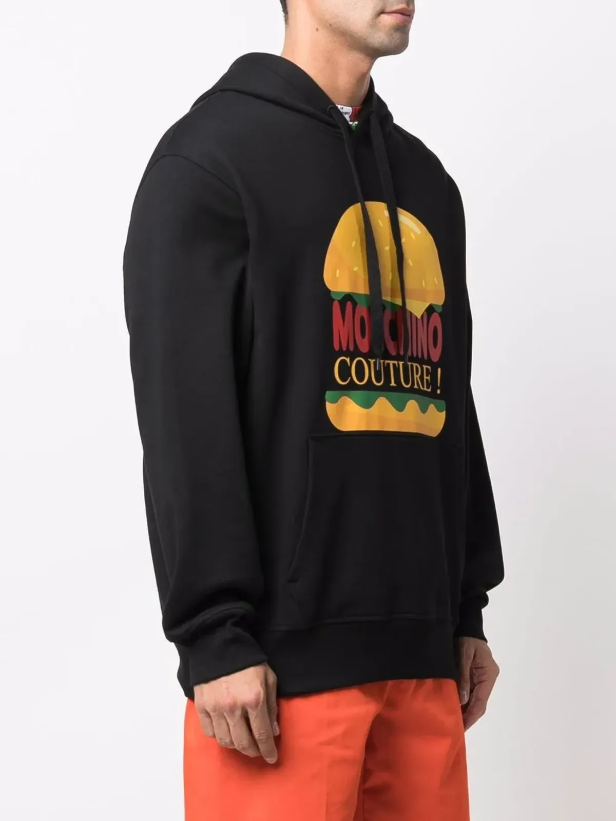 Moschino ハンバーガー・クチュール ロゴ フーディ - 画像3