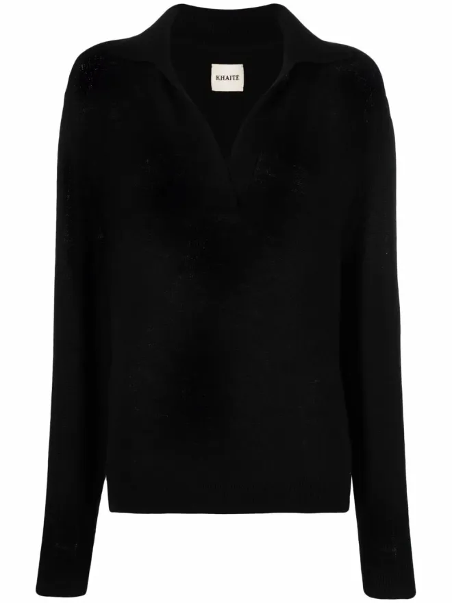 KHAITE KHAITE Jo pullover jumper - Blackの商品画像