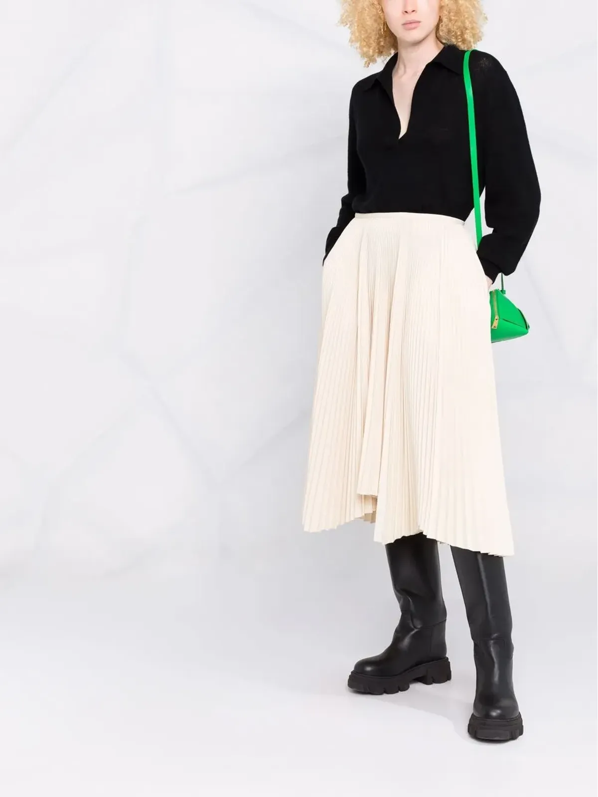 KHAITE Jo pullover jumper - Black - 画像2