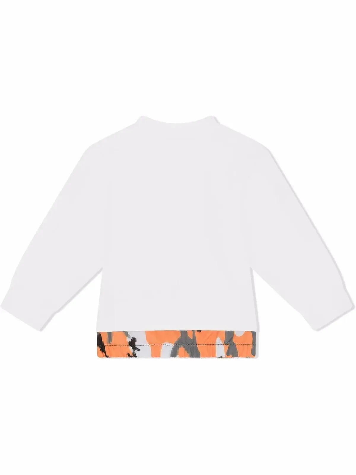 Dolce & Gabbana Kids 迷彩トリム刺繍ロゴTシャツ - 画像2